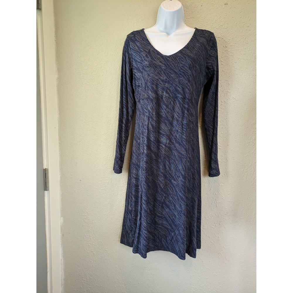 Horny Toad Bellflower Midi Casual SMALL Dress Organic Cotton Minimalist Outdoors